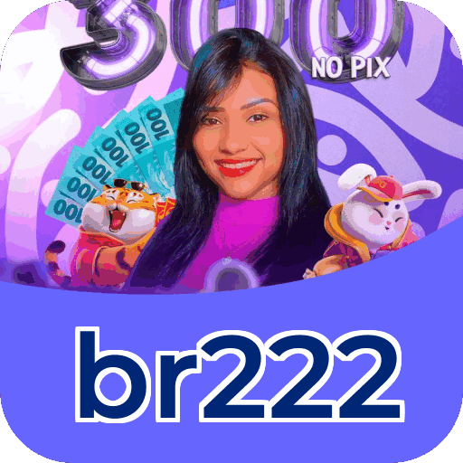 Interface do aplicativo br222 mostrando jogos disponíveis no iOS e Android